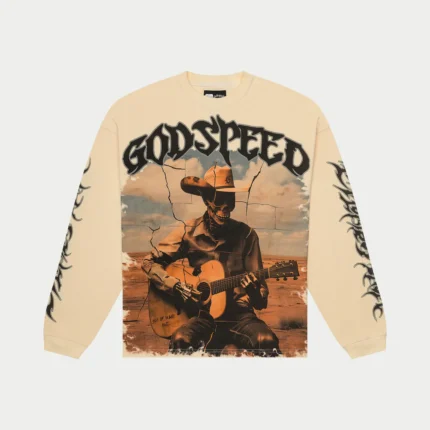 godspeed virtuoso ls t shirt bone front view