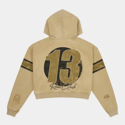 godspeed speedway zip hoodie sand back view
