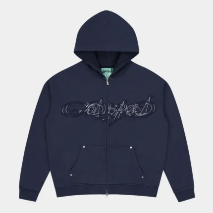 godspeed raw import sweatsuit navy front view
