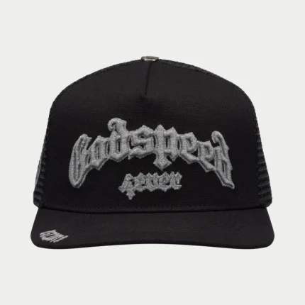 godspeed clothing forever trucker hat 3m reflective front view